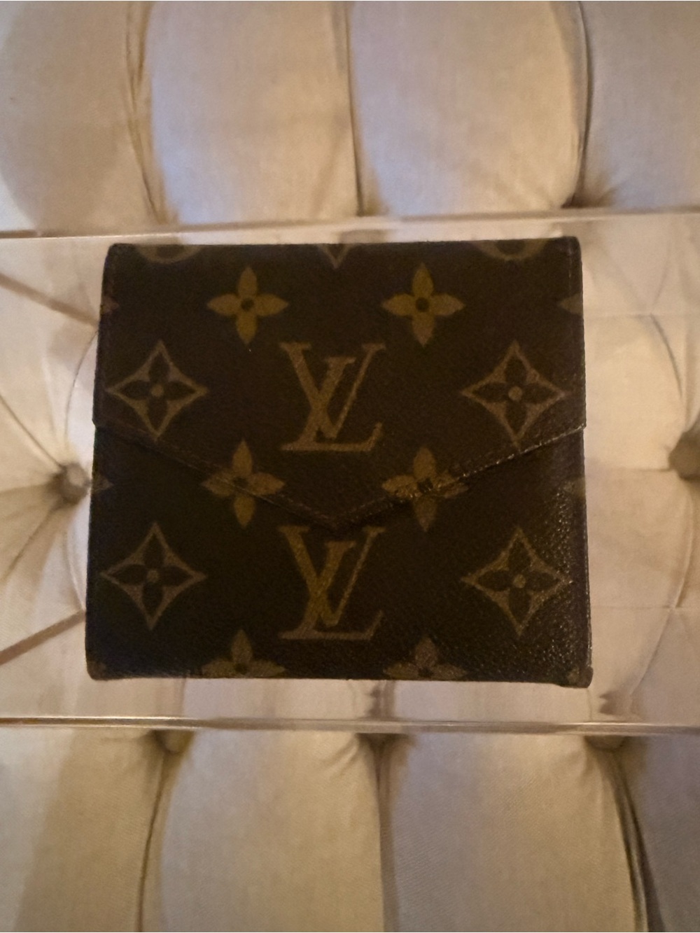 Louis  Vuitton Vintage Monogram Elise Trifold Wallet Accordion Coin - Picture 3 of 15